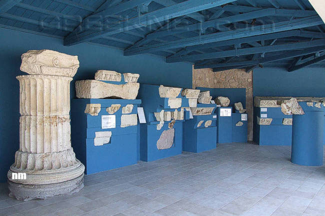 The Temple of Apollo in Messa, near Agia Paraskevi